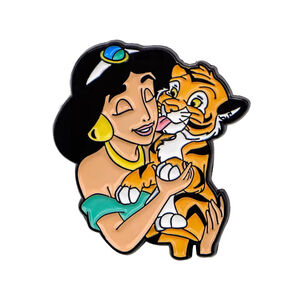 Disney Inspired Princess Jasmine Aladdin Enamel Pin Gift